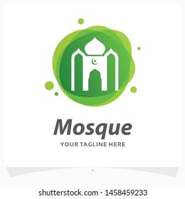 Islamic Mosque Logo Design Template