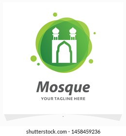 Islamic Mosque Logo Design Template
