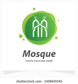 Islamic Mosque Logo Design Template