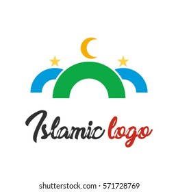ISLAMIC MOSQUE LOGO ICON SYMBOL