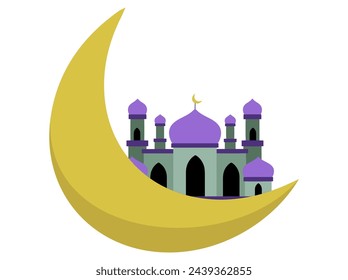 Islamic Mosque Ramadan Mubarak Background