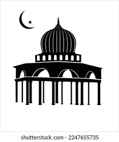 Islamic mosque style cover design, easy to adjust