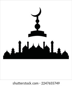 Islamic mosque style cover design, easy to adjust