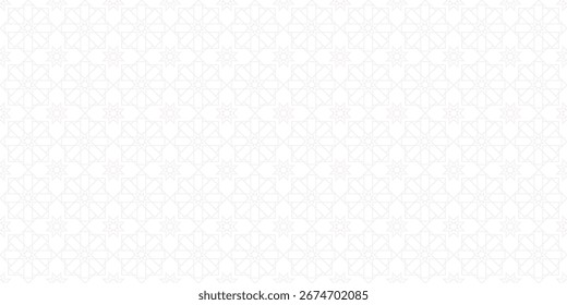 Islamic motif geometric background pattern