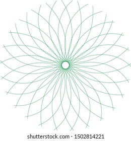 Islamic motif pattern. Arabic, Ottoman motifs.