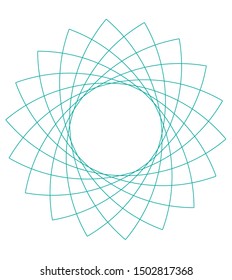 Islamic motif pattern. Arabic, Ottoman motifs.
