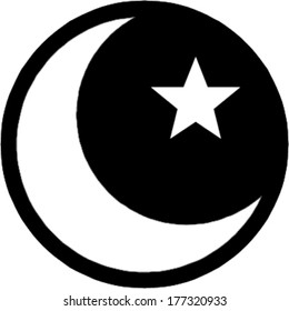 Islamic Muslim sign