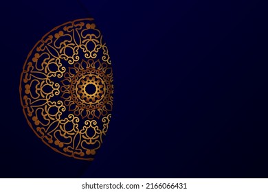 Islamic new year decoration background.