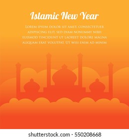Islamic New Year template