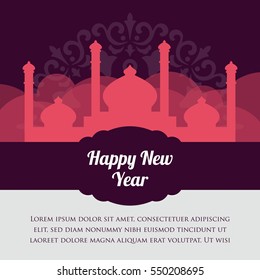 Islamic New Year template