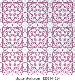 Islamic oriental arabic seamless pattern