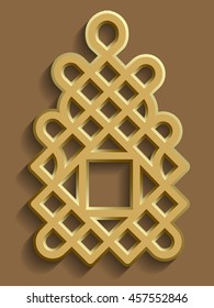 Islamic oriental pattern, Abstract vector element of ornament. Vector Muslim background. east ornament, Indian ornament, Persian motif. Can be used for wallpaper, banner, web design, wedding cards 