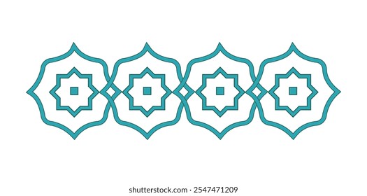 Islamic Ornament Border - 02