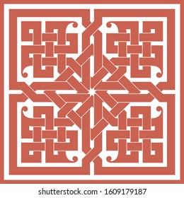 Islamic ornament isolated illustrator eps format
