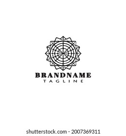 islamic ornament logo icon design modern vector illustration