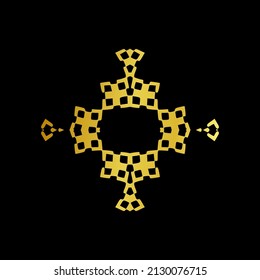 Islamic ornament, Islamic mandala. Ornate element for design place for text, wedding invitations, and greeting cards.