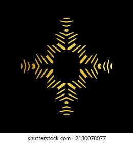 Islamic ornament, Islamic mandala. Ornate element for design place for text, wedding invitations, and greeting cards.