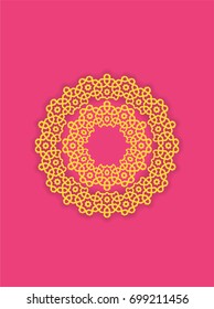 Islamic Ornament Pattern Background. Vector illustrator