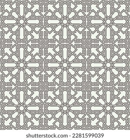 islamic ornament pattern seamless 002