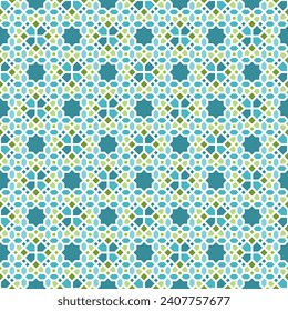 Islamic Ornament Seamless Pattern Design