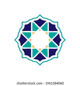 Islamic ornament and symmetrical decorative 