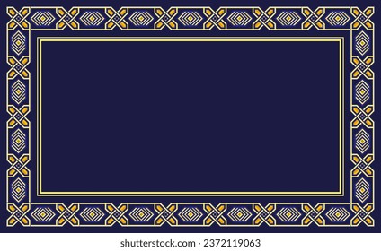 Islamic Ornament Template Banner Background