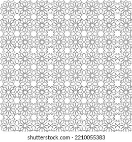 Islamic ornament vector. Arabic ramdan pattern tile patchwork. Islamic flower motif ramadan mubarak.