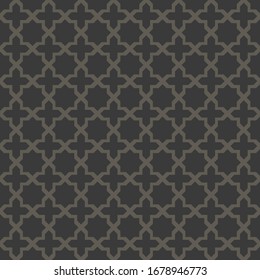 Islamic ornament vector, arabic symbol vector . Seamless pattern in authentic arabian style. Vector illustration