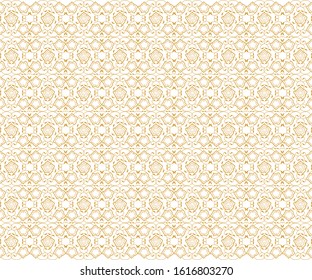 Islamic ornament vector. Beautiful leave motive. Gold background