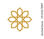 Islamic Ornament - Vector Flat Design Illustration : Suitable for Islamic Theme and Other Graphic Related Assets.