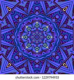 Islamic ornament vector , persian motiff . Round pattern elements d.