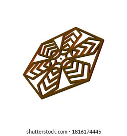Vector de ornamento islámico, motivo persa.3d elementos de patrón circular islámico de ramadán. El vector de símbolo arábico circular geométrico puede utilizarse para papel pintado, rellenos de patrones, fondo de página web.