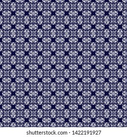 Islamic ornament vector - ramadan islamic round pattern elements