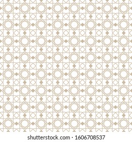 Islamic ornament vector, traditional Arabic art, Islamic geometric circular ornamental. For fabric, textile, cover wrapping paper- Abstract vector background.