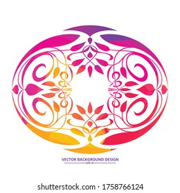 Islamic pattern, arabesque for design, Eastern style. Turquoise floral illustration. Ornate decor for invitation, greeting card, wallpaper, background, web page. Vector element