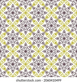 Patrón islámico. Motivos árabes, indios y japoneses. Patrón ininterrumpido de Mandala. Ramadan kareem y Hari Raya de fondo. Antecedentes de origen étnico bohemio. Flor abstracta. Ilustración del vector