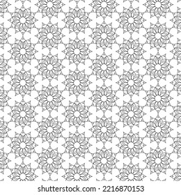 Islamisches Muster. Arabische, indische und japanische Motive. Mandala nahtloses Muster. Ethnische böhmische Hintergrund.Vektor nahtlos.Mandala nahtlos. floral   Indianer.
