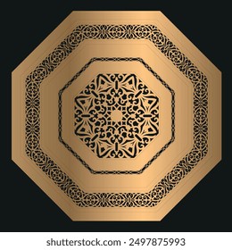 Islamic pattern, Arabic Vector, Digital Clipart, Traditional Pattern, Islamic decorative set, cnc laser cut, Decorative panels for laser cut, CNC cutting, Clipart, Files For Circut