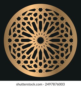 Islamic pattern, Arabic Vector, Digital Clipart, Traditional Pattern, Islamic decorative set, cnc laser cut, Decorative panels for laser cut, CNC cutting, Clipart, Files For Circut