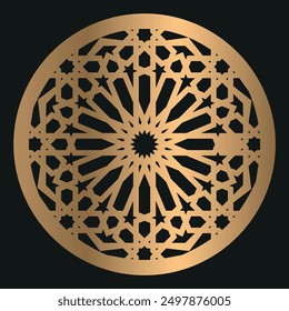 Islamic pattern, Arabic Vector, Digital Clipart, Traditional Pattern, Islamic decorative set, cnc laser cut, Decorative panels for laser cut, CNC cutting, Clipart, Files For Circut