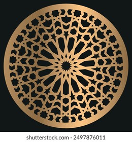 Islamic pattern, Arabic Vector, Digital Clipart, Traditional Pattern, Islamic decorative set, cnc laser cut, Decorative panels for laser cut, CNC cutting, Clipart, Files For Circut