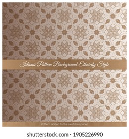 Islamic Pattern Background Ethnicity Style