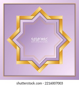 islamic pattern background good use for banner card and more