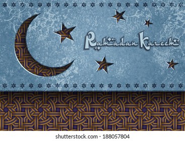 Islamic pattern background, Ramadan Kareem vector background, Arabic ornament