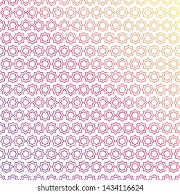 Islamic Pattern consists of a combination of octagonals neatly arranged.