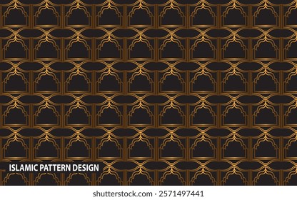 Islamic Pattern Design with Gradient Colour