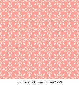 Islamic pattern. Indian, arabic, japanese motifs. Mandala seamless pattern. Ethnic bohemian background. Print for fabric and wrapping paper. Vector illustration.