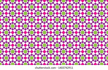 Islamic pattern of a mosaic in Moroccan style background