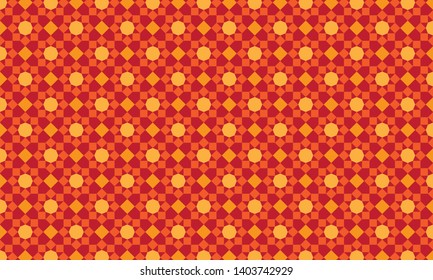 Islamic pattern of a mosaic in Moroccan style background