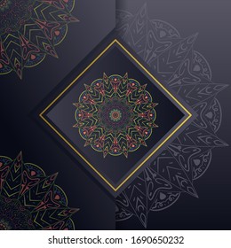 Islamic pattern for Ramadan or Islamic content such as social media post, greeting card, blog post and background pattern. Happy ramadan 2020.